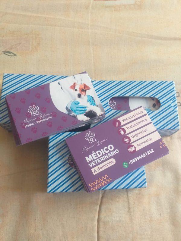 OFERTA 500 Tarjetas de Presentación 4/4 Papel Matte