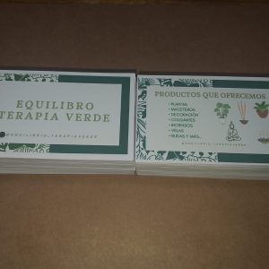 Tarjetas de Presentación 4/4 Papel Glossy