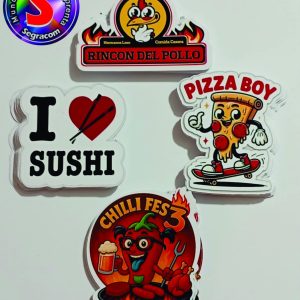 Adhesivos troquelados